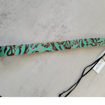 Embossed Leather Hat Band Cowboy Turquoise - $24.75