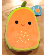 NWT 8&quot; Francois Cantaloupe Cantalope Melon Fruit Original Squishmallow P... - $22.75