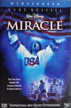 Walt Disney&#39;s the Miracle DVD 2004 Widescreen Edition Kurt Russell THX - £2.54 GBP