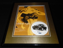 2001 Ford Focus Detroit Style Framed 11x14 ORIGINAL Vintage Advertisement  - £27.37 GBP