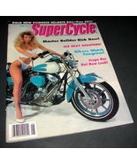 SUPER CYCLE Motorcycle MAGAZINE June 1991 Builder Rick Doss Helmet Laws ... - $27.29 CAD