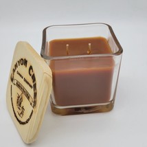NEW Canyon Creek Candle Company 9oz Cube jar PUMPKIN SPICE scented Handmade - £15.66 GBP