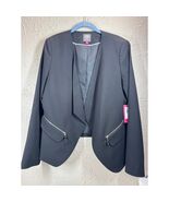 Vince Camuto Lapel-Collar Zip Pocket Open Front Blazer Womens Size 10 NWT - $907.97 MXN
