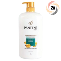 2x Bottles Pantene Pro-V 2in1 Cuidado Clasico Shampoo | 1L | Pro-Vitamins - £23.85 GBP