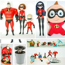 Disney Pixar The Incredibles2 Poseable 12&quot; Figure 4 Doll &amp; 17 Figures~Lot of 21 - £78.75 GBP