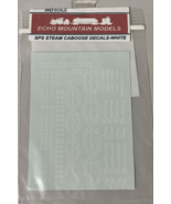 Echo Mountain Models SPS Steam Spokane Portland Seattle HO WHITE CABOOSE... - €9,47 EUR