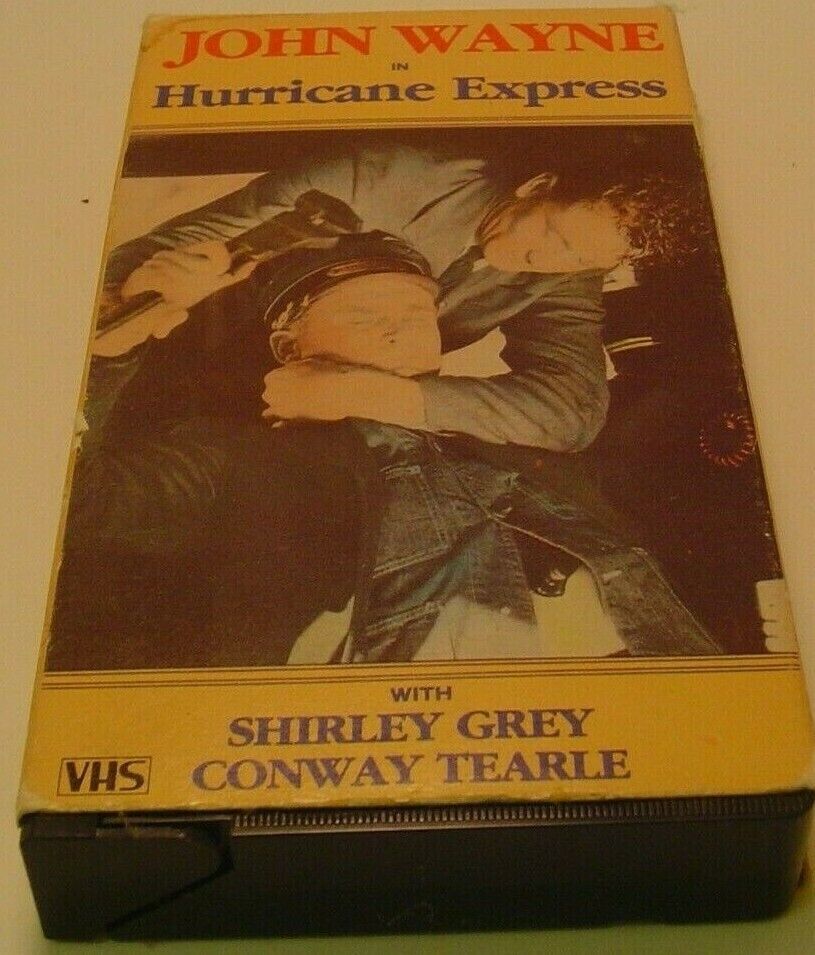 Hurricane Express (VHS 1984) John Wayne 80 mins Black and White - $3.39