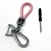 Pink Rope Keychain Lanyard Clip Key Holder Strap for Toyota TRD Tundra Tacoma - £6.72 GBP