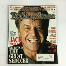 October 2006 Rolling Stone Magazine Secrets of The Great Seducer Jack Nicholson - £6.27 GBP