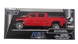 American Legends Red GMC Sierra 1500 Crew Cab 1:43 Pull Back/Go Diecast ... - £19.46 GBP