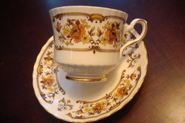 Royal Stafford England Clovelli Pattern cup and saucer ORIG [83C] - £35.61 GBP