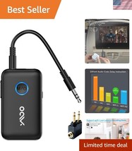 Versatile Bluetooth 5.3 Audio Adapter - 2-in-1 Transmitter &amp; Receiver wi... - $36.00
