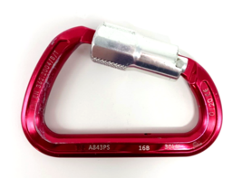 PS A843PS Kwik lock Carabiner- Red - $8.99