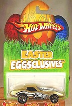 2008 Hot Wheels Easter Egggsclusives CORVETTE STING RAY Gold w/Chrome 5 Spokes - £9.39 GBP