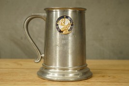 Pewter Metalware BPOE Gresham Elks 1973 Team Winner Tankard Beer Mug Stein - £19.30 GBP
