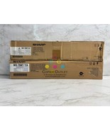 2 OEM Sharp MX-6500N, MX-7090N Cyan &amp; Yellow Toners MX-75NT-CA, MX-75NT-YA - $2,478.39 MXN