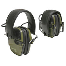 Howard Leight Impact Sport Electronic Earmuff 22dB Olive Green - £54.84 GBP