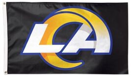 AoLos Angeles Rams NFL Metal Sign 12x8in Football Wall Decor - $34.67 CAD