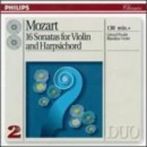 Sonata Violin &amp; Harpsichord (16) [Audio CD] Mozart, W.a. - $294.14 MXN