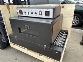 21 x11 Mesh Type Heat Shrink Tunnel Packaging Machine Sealer PVC POF PP ... - $25,143.10 MXN