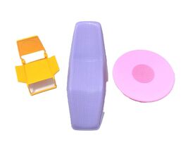 Barbie Doll Vintage Furniture set Patio Chair Table and Lounge Chair 3 P... - €6,46 EUR