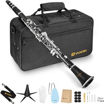 Vangoa B Flat Clarinet For Beginners School Band Orchestra Bb, And Reeds. - $129.93