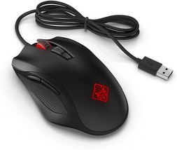 OMEN HP Mouse 600 Wired Optical Gaming Mouse with 6 Buttons 12000 dpi RGB Backli - £25.59 GBP