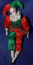 Sugar Loaf Classiques  Collectible Toy Jester  Plush Porcelain  Clown Doll - $9.41