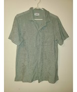 Goodfellow &amp; Co Button Up Shirt Mens Medium Short Sleeve Outdoor Casual ... - $15.80