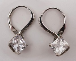 Sterling Silver .925 FZN CN Fuzion Creations CZ Earrings - $54.43