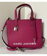 New Marc Jacobs Mini Grind Leather Tote Lipstick Pink - €149,97 EUR