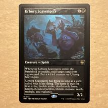 Urborg Scavengers, etched foil, March of the Machine: Aftermath - $2.67