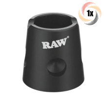 1x Ashtray Raw Black Snuffer Advanced Smoke Extinguisher Ashtray | + 2 Free Tube - £13.19 GBP
