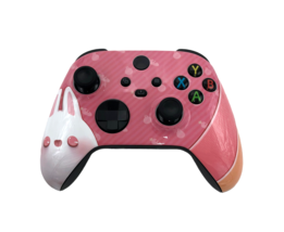 Custom Microsoft Xbox Series X / S Controller - Glossy Pink Easter Rabbit - £67.17 GBP