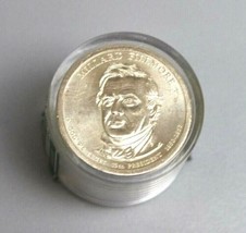 Danbury Mint Millard Fillmore Presidential Dollar Coin Roll of 12 Uncirculated - £18.92 GBP