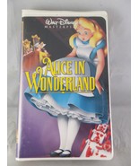 Disney&#39;s Alice In Wonderland Clamshell Masterpiece Collection VHS - £1.98 GBP