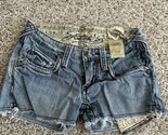 stitch’s cheyenne shorts womens demin Size 25 Blue Western Low Rise Cut Off - $9.49
