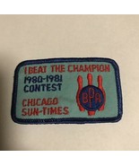 Chicago Sun Times BPS 1980-1981 Bowling Patch - $93.28 MXN