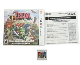 Legend of Zelda: Tri Force Heroes Nintendo 3DS Complete CIB - $18.69