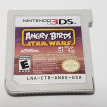 Angry Birds Star Wars (Nintendo 3DS, 2013) Game Cartridge Only Authentic Tested - £6.30 GBP