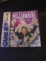 Nintendo Game Boy Color Who Wants to Be a Millionaire: 2nd Edition - CIB  Unused - £21.68 GBP