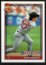 Boston Red Sox John Marzano 1991 Topps #574 ! - £0.39 GBP