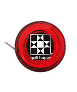 Quilt Happy Tape Measure Red - $73.88 MXN