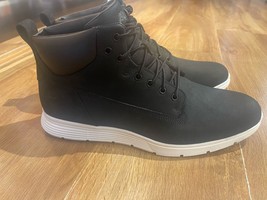 New Timberland Men's Killington Mid Lace Sneaker Black Nubuck A69ZH All Sizes - $139.99