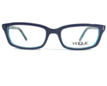 Vogue Kinder Brille Rahmen VO 5081 2589 Blau Violett Rechteckig 47-16-125 - £36.65 GBP