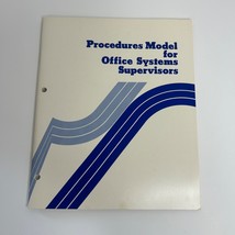 Wang Computers Procedures Model for Office Systems Supervisors Manual Bo... - $8.47