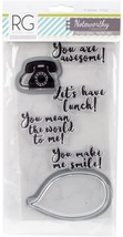 Richard Garay Noteworthy Phone Notes Stamps and Dies - $19.95