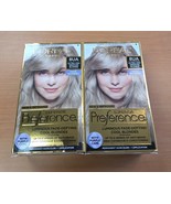 2 Pack~L'Oreal Paris Superior Preference 8UA Ultra Ash Medium Blonde Hair Color - $16.71