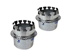 2X Duct Board Take Off Start Collar 4&quot; for HVAC Duct Work Qty 2 - $23.47