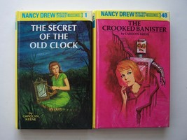 Carolyn Keene Nancy Drew Mystery Stories Hardcover 2 Book Lot - £5.15 GBP